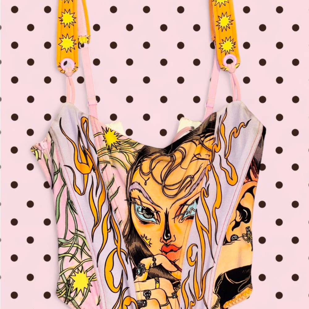 Graphic Print Women's Top